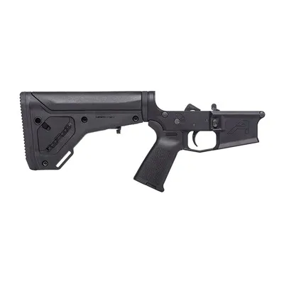 M4E1 Comp Lower W/MOE Grip & UBR Gen 2 Stock For AR-15 BLK
