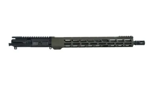 NBS 16" 5.56 Gov / SOCOM Midlength M-LOK Upper Assembly - OD Green