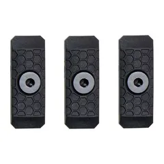 M-LOK Slate Grip Mini Panels 1-Slot Black 3-Pack