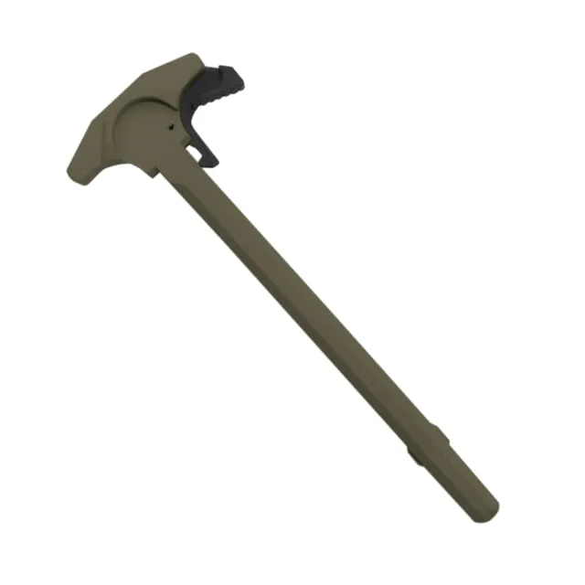 Tiger Rock AR-15 Tactical TALON Style Charging Handle w/Oversized Latch Non-Slip OD Green Small