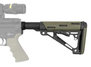 Hogue AR-15/m-16 Overmolded Collapsible Buttstock Assembly ODG