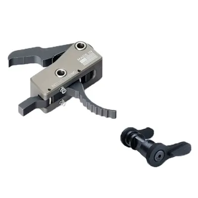 AR-15 Slt-1 Curved Trigger W/ Ambidextrous Safety Drop-In