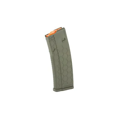 HEXMAG Series 2 5.56x45 10 Round AR-15 Magazine With 30 Round Body, OD Green