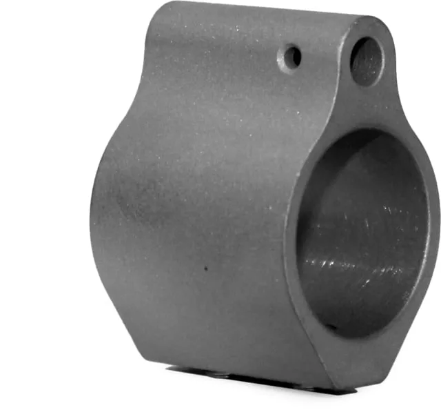 SADLAK Steel Low Profile Gas Block .750 Bore Diameter Stainless Medium
