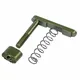 Guntec USA AR-15 Mag Catch Assembly w/Extended Mag Button Anodized Green