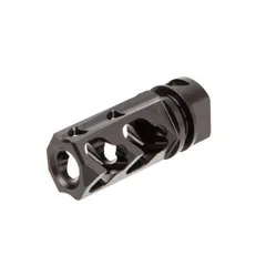 Fortis 9MM Muzzle Brake - 1/2" x 36 TPI - Black