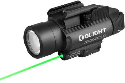 Olight Baldr Pro 1350 Lumens LED Light With Green Dot - Black