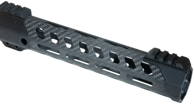 Timber Creek Enforcer 9in M-LOK Handguard Black CF E9 HG BL