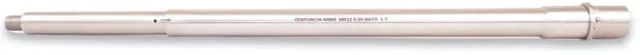 Centurion Arms Threaded Rifle Barrel MK12 18 in 416R Stainless Steel 1/2x28 1-7 Twist Rifle Length Stainless NSN 9305.20.9000
