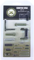 Guntec Usa AR-15 Builders Kit With Ambi Safety Anodized Green Build-Kit-Ambi-Green