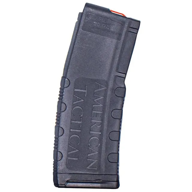 American Tactical 30rds 5.56/.223 Remington/.300 AAC Blackout Magazine, Black