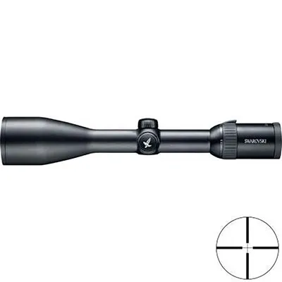 Z6 2.5-15x56mm Plex W/Ballistic Turret, Black