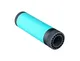 Hogue AR-15/M-16 Free Float Forend with Aqua Gripping Area Aqua Mid Length