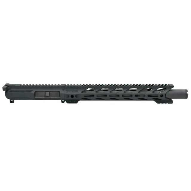 STNGR AR-15 5.56 NATO 11.5in M-LOK Complete Upper w/13.5in HWK Handguard BCG & CH Black Anodized