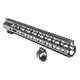 Battle Arms Development WORKHORSE 15in Rail and .750 Gas Block Kit Fits AR-15 Anodized Finish Black