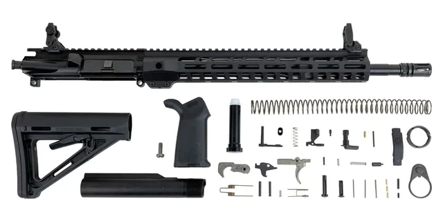 PSA 16" 5.56 ML NIT 13.5 LW MLOK MOE EPT Rifle Kit - w/o BCH, CH