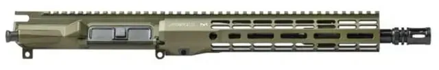 Aero Precision Complete Upper Receiver M4E1-T 5.56x45mm NATO 11.5in Government Carbine Length 1 in 7 1/2 x 28 10.3in A2 Flash Hider Anodized OD Green