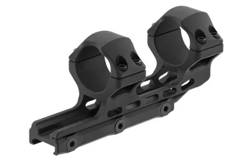 UTG ACCU-SYNC 30mm High Pro 34mm Offset Pic. Rings - Black