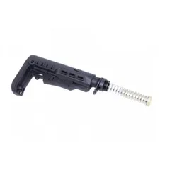 Guntec USA AR-15 Multi Caliber Collapsible Stock Black