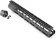Tiger Rock AR-15 12 " Custom M-LOK Super Slim Light Free Float Handguard Black