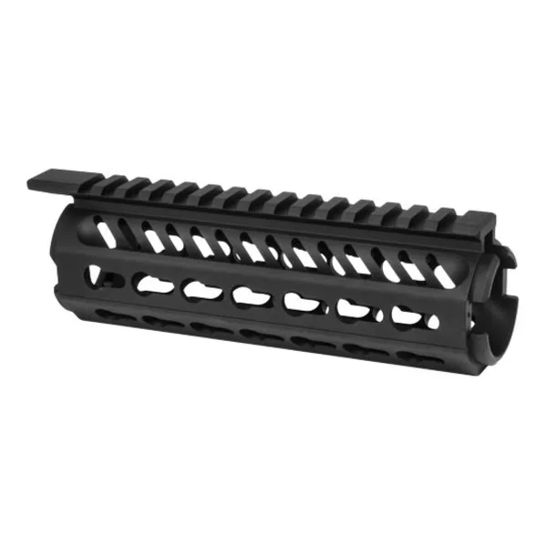 MFT Tekko Metal AR15 Carbine 7" Drop-In KeyMod Rail System, Black ‒ TMARCKRS