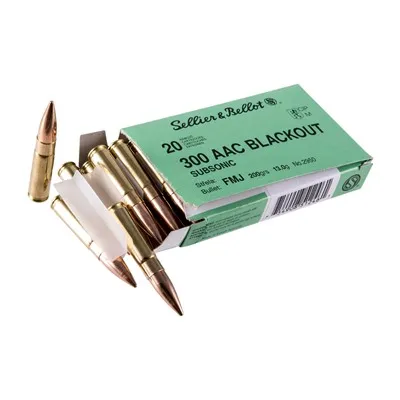 300 AAC Blackout 200gr Subsonic FMJ 1,000/Case