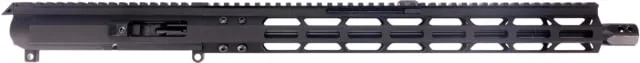 FM Products MIKE-9 9mm Complete Upper Receiver 23.75 inch 16 inch Barrel Front Charge 1-10 Twist 1/2x36 Thread Free-Float Nitride Black