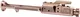 Cryptic AR15/M16/M4 6.8SPC/224 Valkyrie/338 Spectre Low Mass Steel Bolt Carrier Group Mystic Bronze