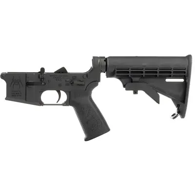 Complete AR-15 Lower Receiver W/Buttstock