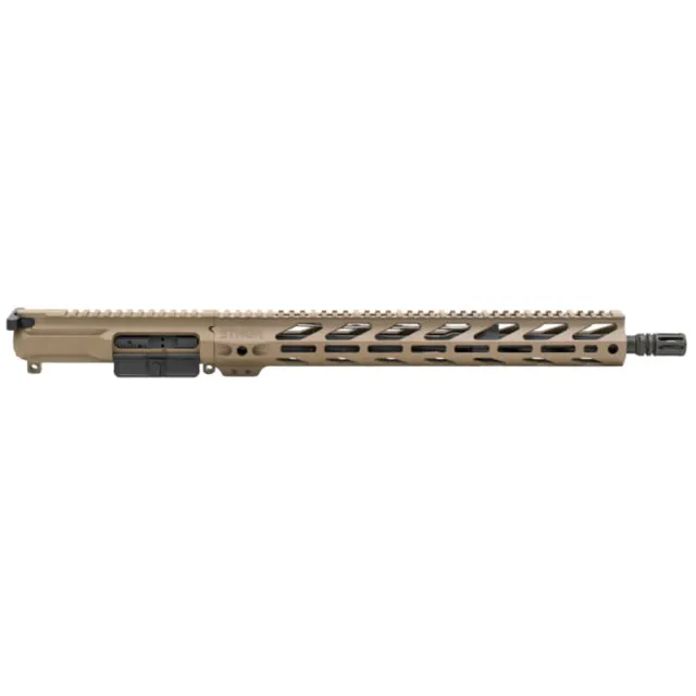 STNGR AR-15 .223 Wylde 16in M-LOK Complete Upper Receiver w/15in VYPR Handguard BCG & CH Flat Dark Earth Cerakote