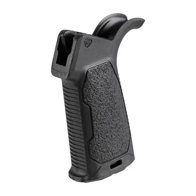 AR-15 Rubber Overmold Pistol Grip 25-Degree Black