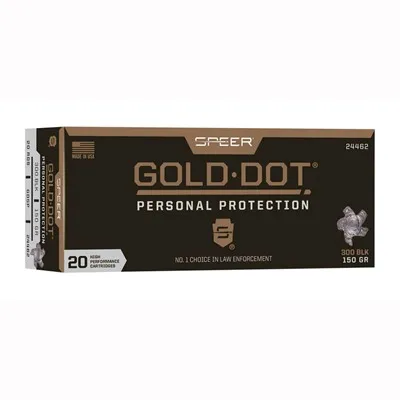 Gold Dot 300 AAC Blackout 150gr Soft Point 200/Case