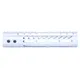 Guntec USA Ultra Lightweight Thin M-LOK System Free Floating Handguard w/Monolithic Top Rail 9in Clear