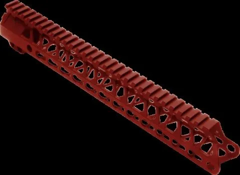 Timber Creek Enforcer AR15 M-LOK Hand Guard Red 13in M E13 HG