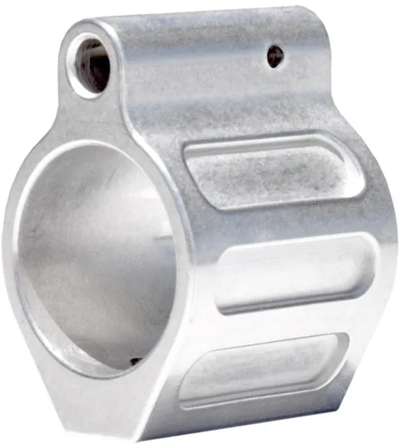 Presma .750 Low Profile Gas Block Silver