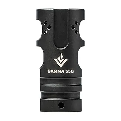 Gamma 556 Muzzle Brake 5.56 1/2-28 Black