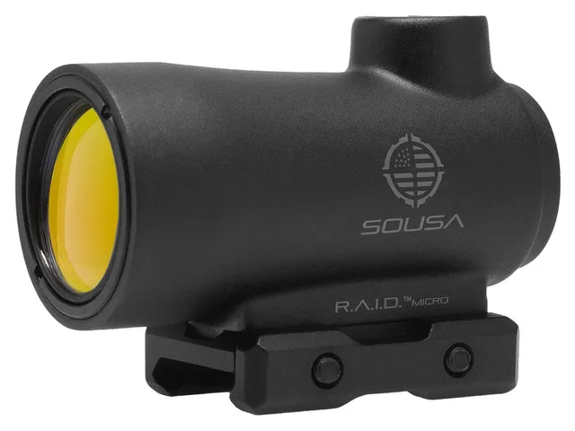 Sun Optics R.A.I.D. Micro 2 MOA Red Dot Sight, Black