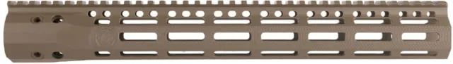 Troy Industries SOCC Gen 2 Free Float M-LOK Handguard AR-15 Aluminum Battle Rail FDE 15.125in