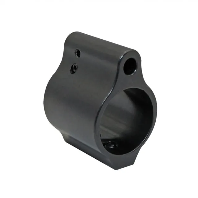 Tiger Rock .750 Low Profile Adjustable Gas Block Set Screw Style Black Small