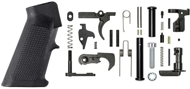 XTS AR-10 Complete Lower Parts Kit Black
