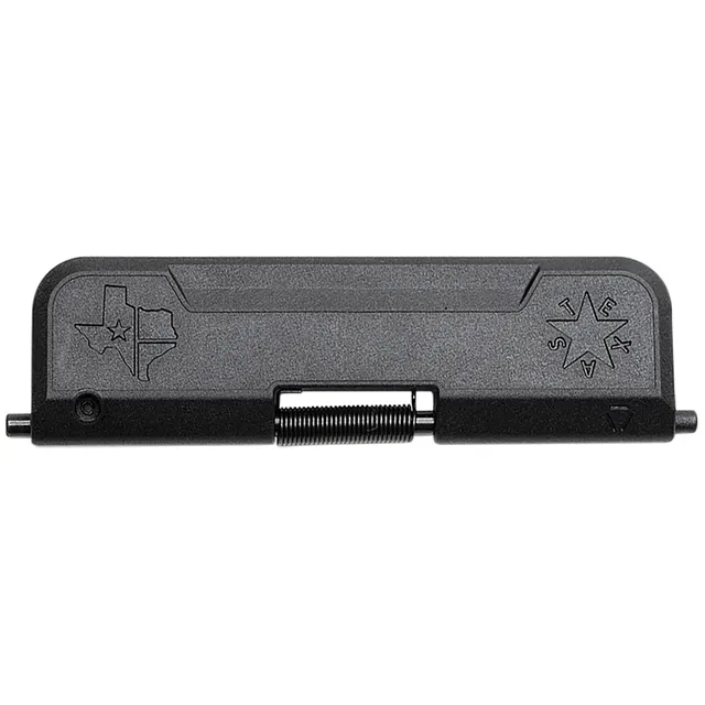 Strike Industries Ultimate Texas Style Dust Cover Fits Aero Precision M4E1, Black - Custom Dust Cover with Unique Design