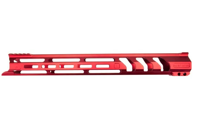 Lead Star Arms LSA-15 - Skeletonized AR-15 Builder's Set with 17" LSA-15 Free Float - Red