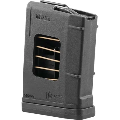 Round 5.56 NATO 5rd Pinned Magazine W/10rd Body For AR-15