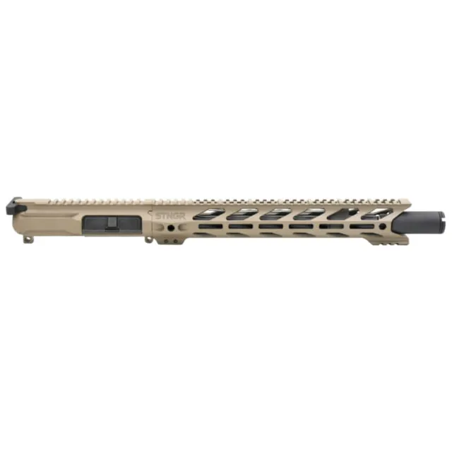 STNGR AR-15 5.56 NATO 11.5in M-LOK Complete Upper w/13.5in HWK Handguard BCG & CH Flat Dark Earth Cerakote