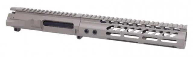 Guntec USA AR-15 Stripped Billet Upper Receiver w/9in Ultralight Series M-LOK Handguard Flat Dark Earth