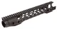 Fortis Manufacturing Night Rail Free Float Rail System 12 in -KeyMod Black