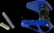 Timber Creek Ambidextrous Safety Selector Blue Ambi SS