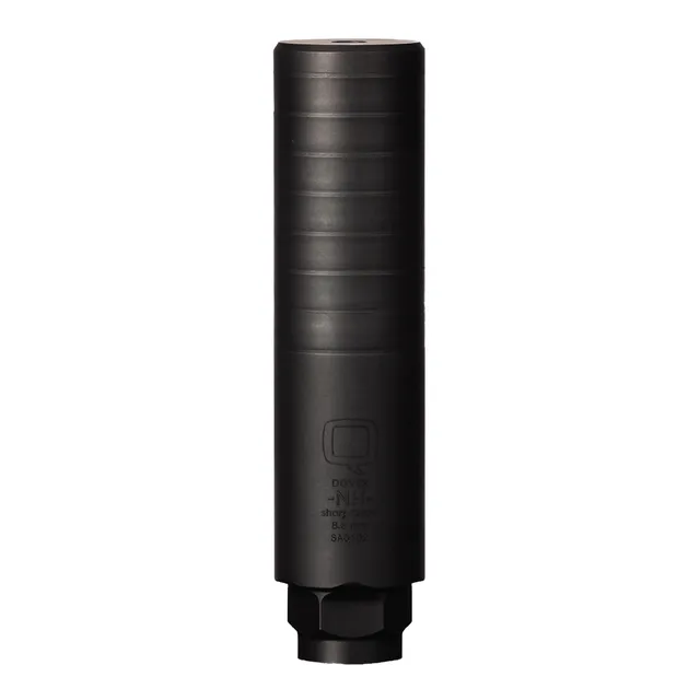 Q Short Chop 8.6MM Silencer, Black Nitride