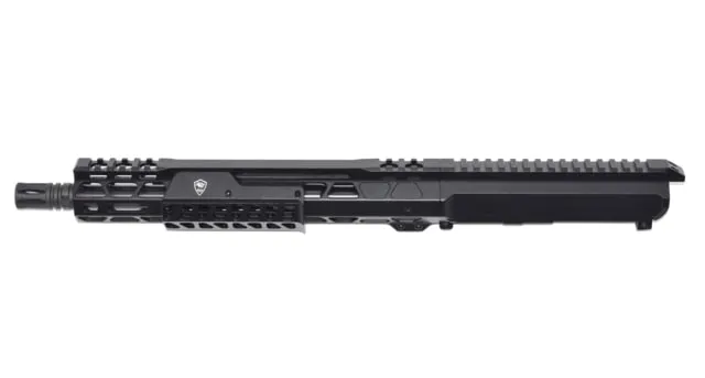 Bilson Arms BA-15FC 338 ARC 12.5in Forward Complete Upper Assembly Pistol Length 1-8 Twist 5/8x24 Graphite Black