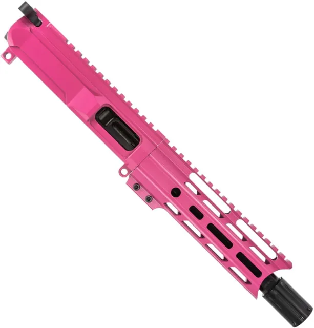 ABC RIFLE COMPANY AR9 9mm Luger Pistol Billet 7in Barrel M-LOK Handguard Complete Upper Receiver w/BCG And Charging Handle Cerakote Sig Pink